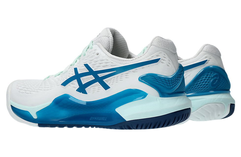 Asics Gel-Resolution 9 WMNS White / Teal Blue