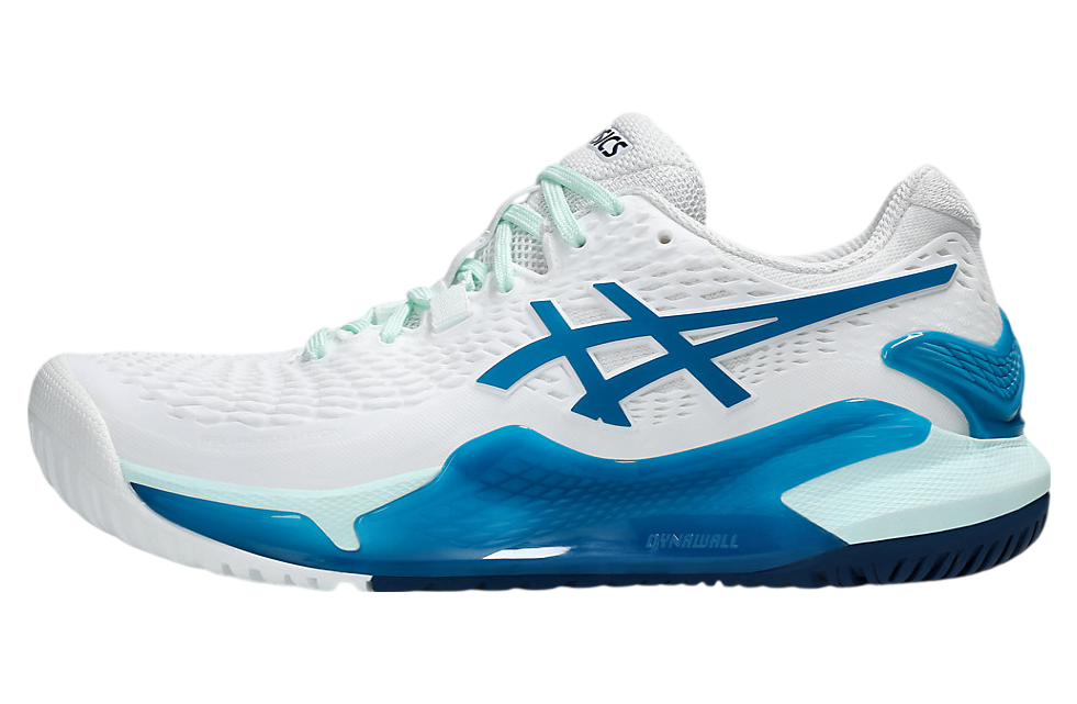 Asics Gel-Resolution 9 WMNS White / Teal Blue