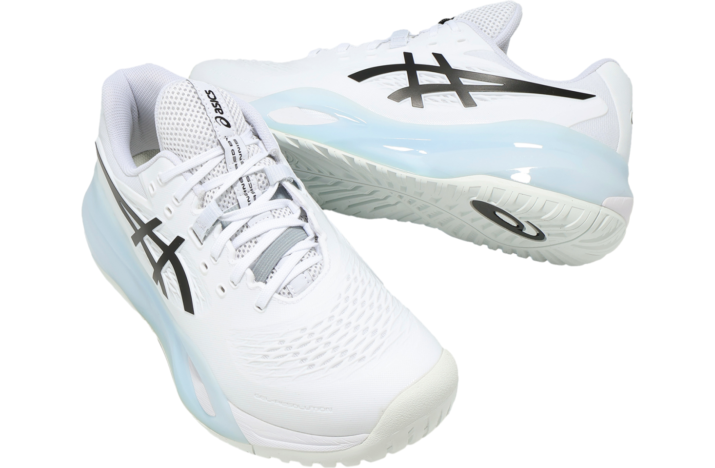Asics GEL-Resolution X 2E Wide White / Black - Jan 2026