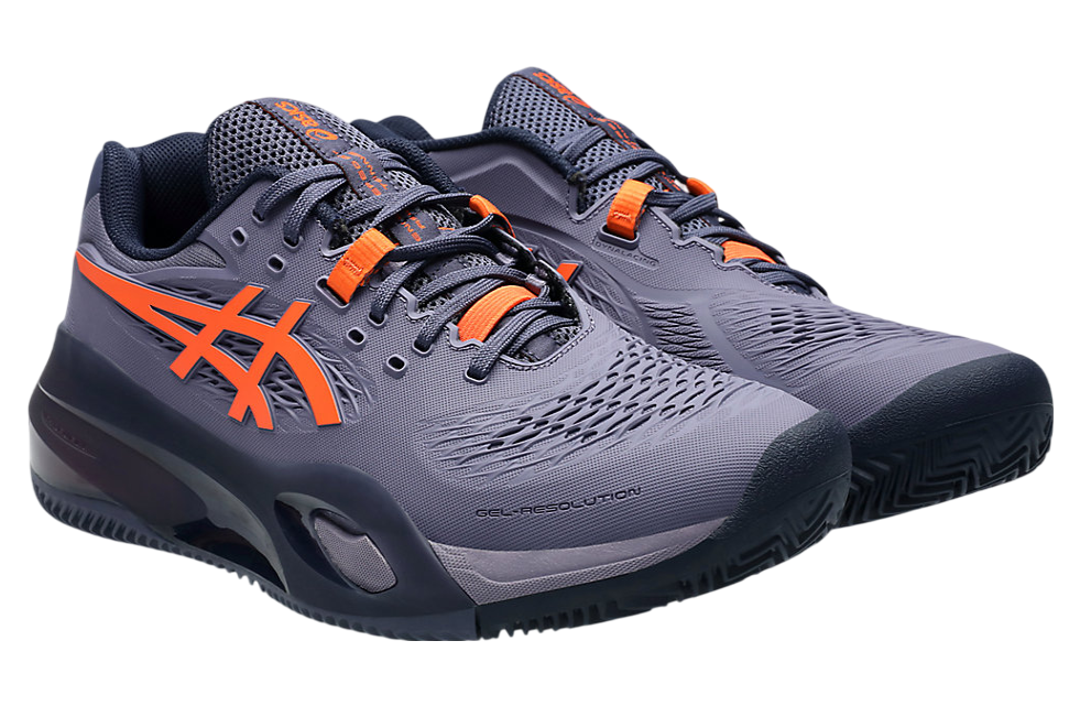 Asics Gel-Resolution X Clay Greyish Purple / Nova Orange