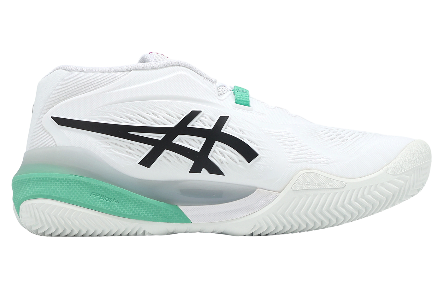 Asics Gel-Resolution X Clay White / Aurora Green