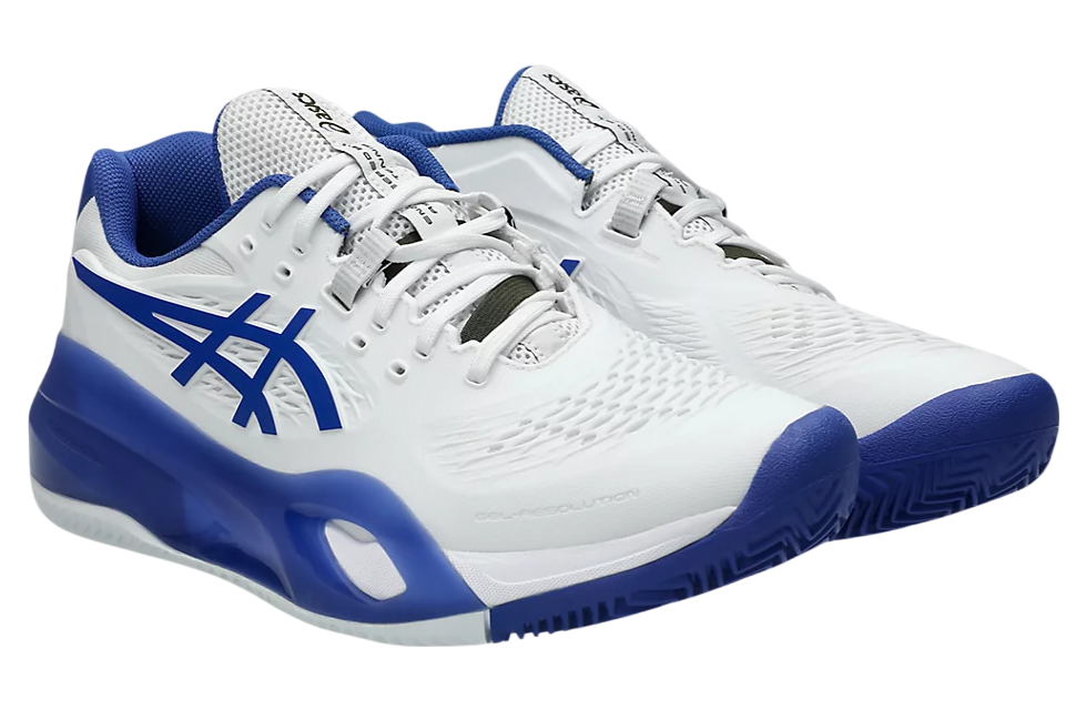 Asics Gel-Resolution X Clay White / Dark Cobalt