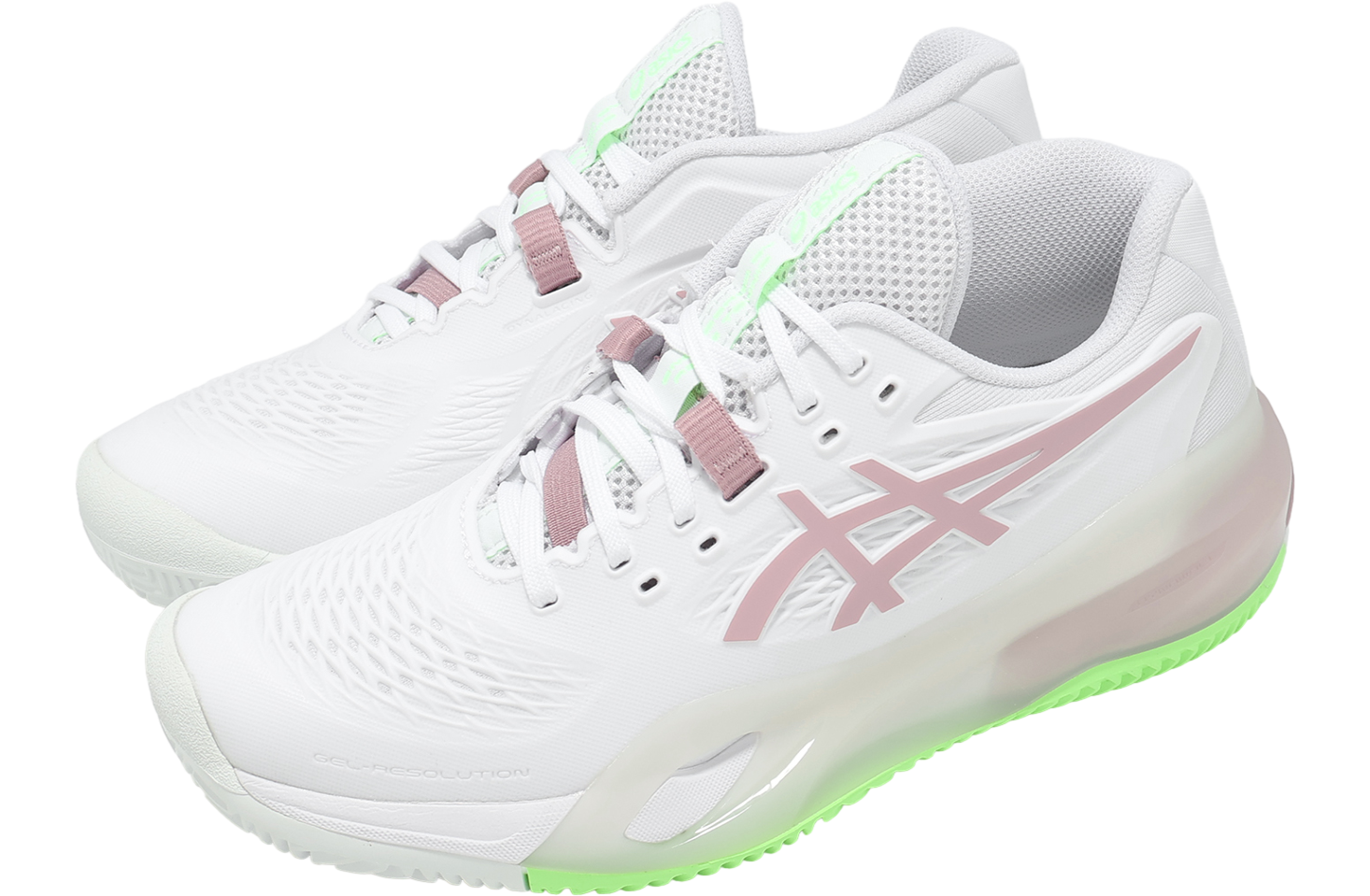 Asics Gel-Resolution X Clay WMNS White / Morganite