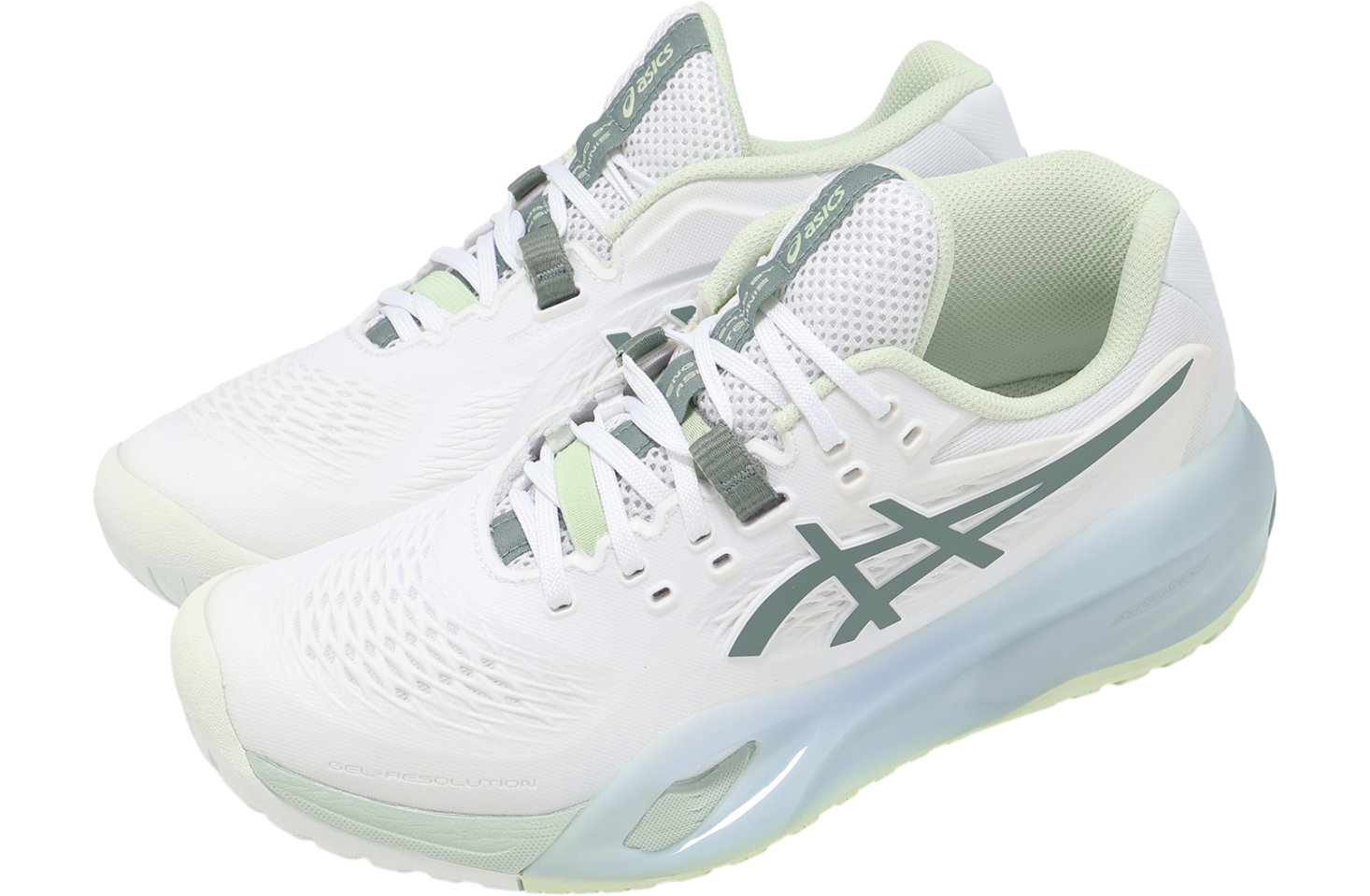 Asics GEL-Resolution X D Wide WMNS White / Monument Blue