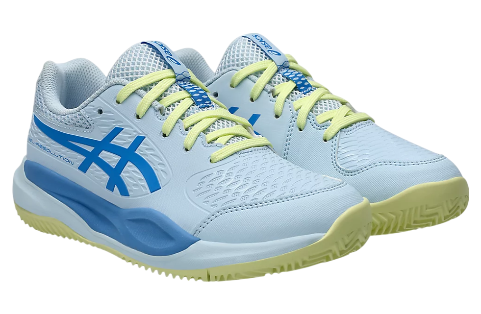 Asics Gel-Resolution X GS Clay Light Blue / Blue Coast