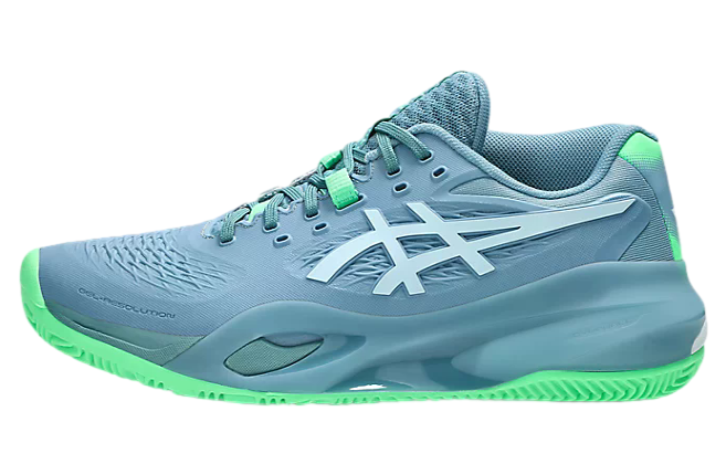 Asics Gel-Resolution X Padel Mako Blue / Hot Pink / Green