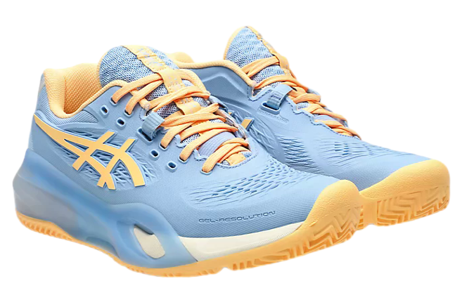 Asics Gel-Resolution X Padel WMNS Stone Wash / Orange Glow