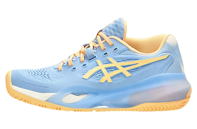 Asics Gel-Resolution X Padel WMNS Stone Wash / Orange Glow