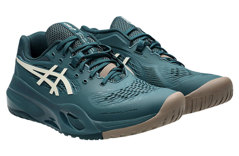 Asics Gel-Resolution X Saxon Green / Birch