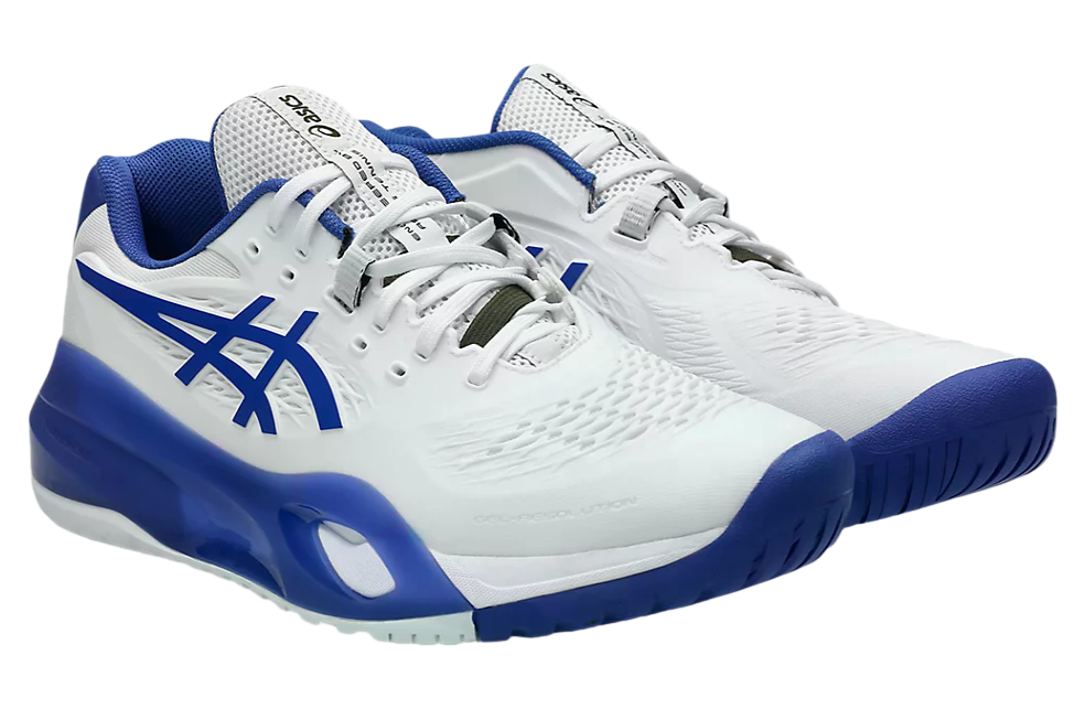 Asics Gel-Resolution X White / Dark Cobalt