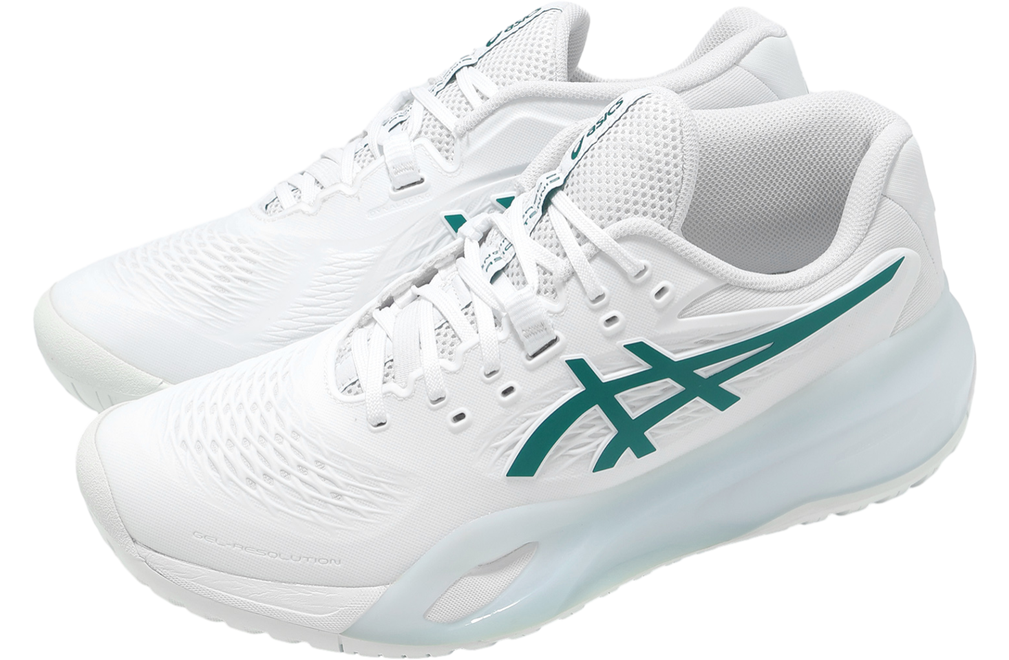 Asics GEL-Resolution X White / Pitch Green