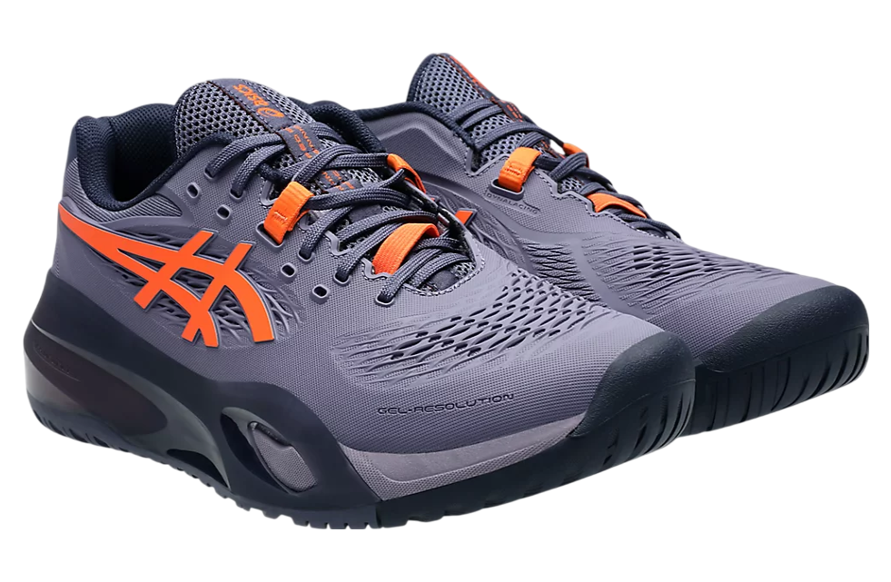 Asics Gel-Resolution X Wide Greyish Purple / Nova Orange