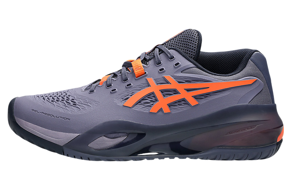 Asics Gel-Resolution X Wide Greyish Purple / Nova Orange