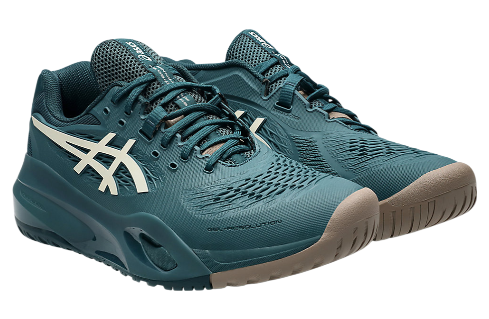 Asics Gel-Resolution X Wide Saxon Green / Birch