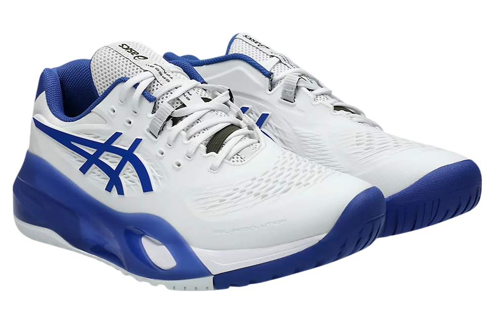 Asics Gel-Resolution X Wide White / Dark Cobalt