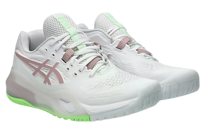 Asics Gel-Resolution X WMNS White / Morganite