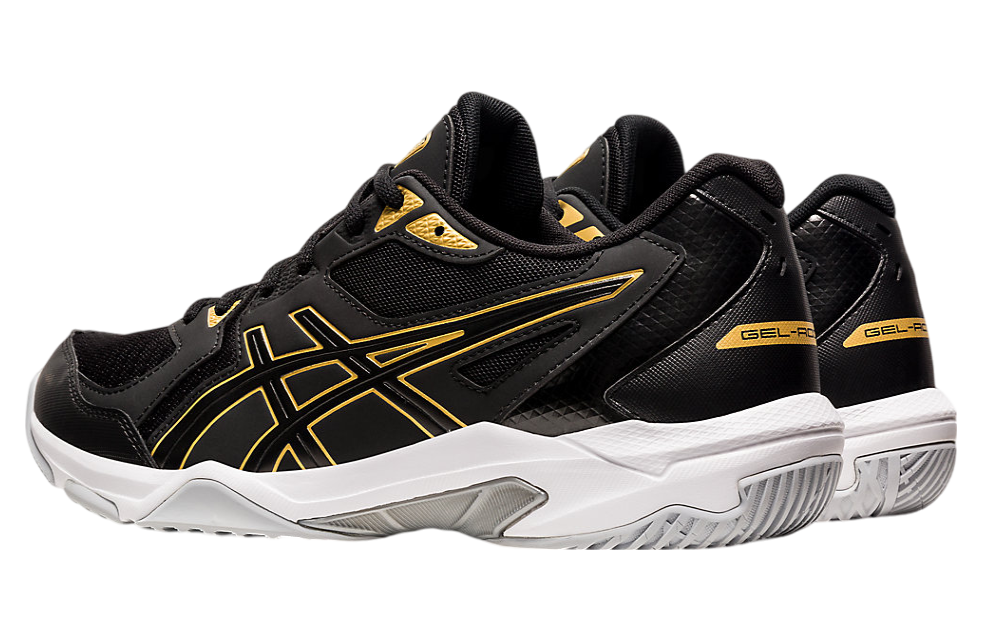 Asics Gel-Rocket 10 Black / Pure Gold