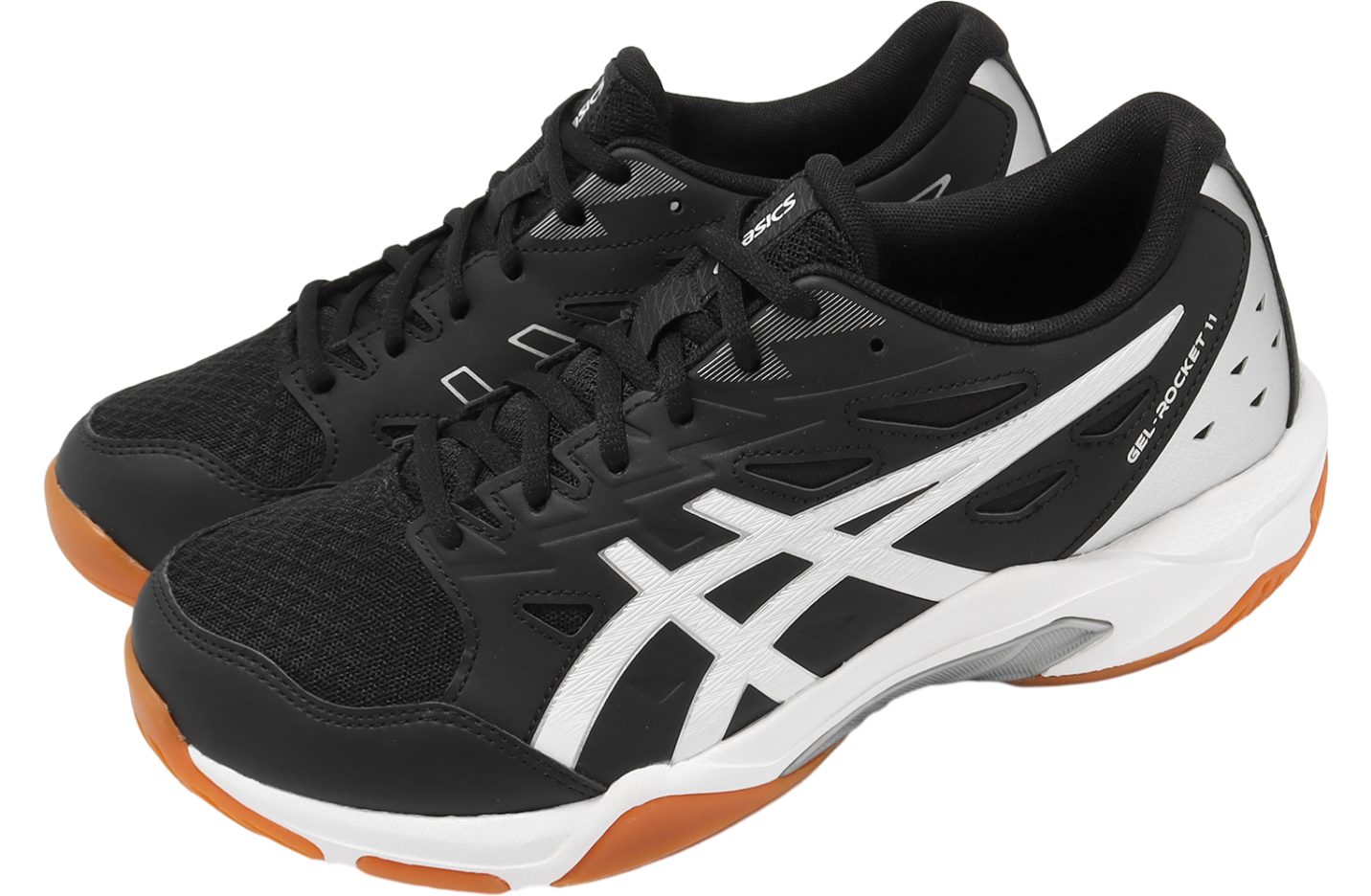 Asics GEL-Rocket 11 2E Wide Black / Pure Silver