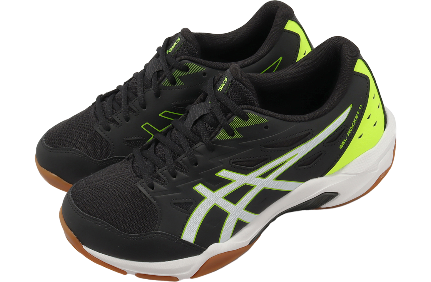 Asics GEL-Rocket 11 2E Wide Black / White