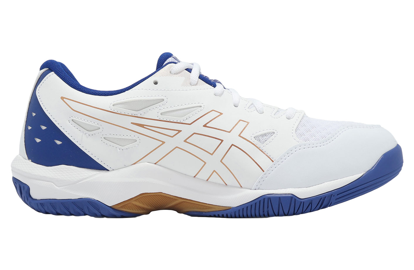 Asics GEL-Rocket 11 2E Wide White / Monaco Blue