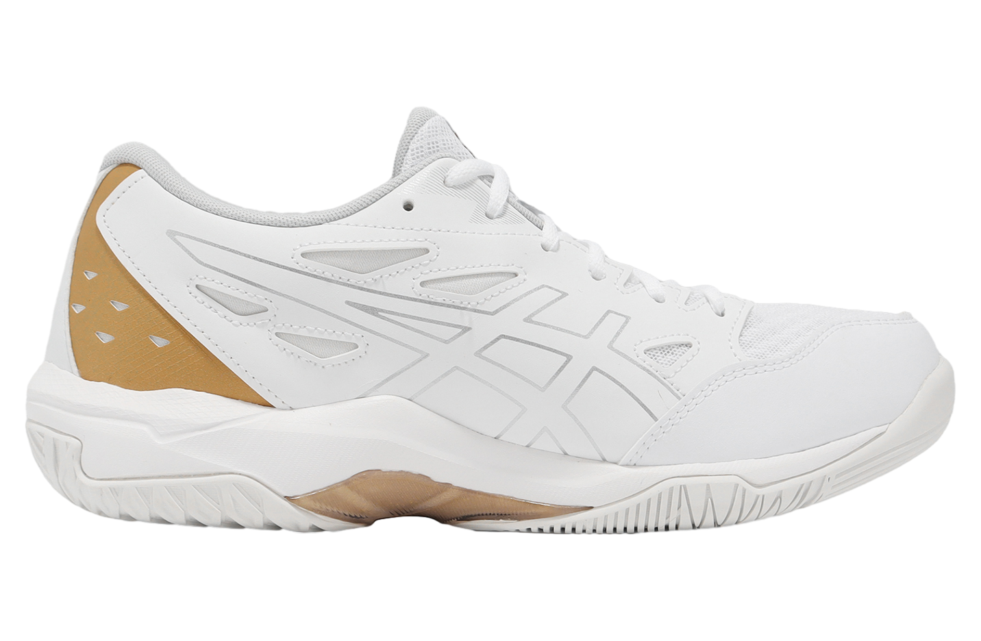 Asics GEL-Rocket 11 2E Wide White / Pure Gold