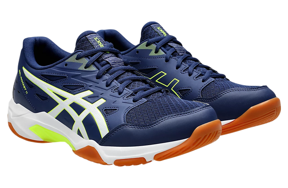 Asics Gel-Rocket 11 Blue Expanse / Safety Yellow