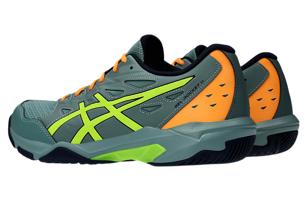 Asics Gel-Rocket 11 Celadon / Safety Yellow