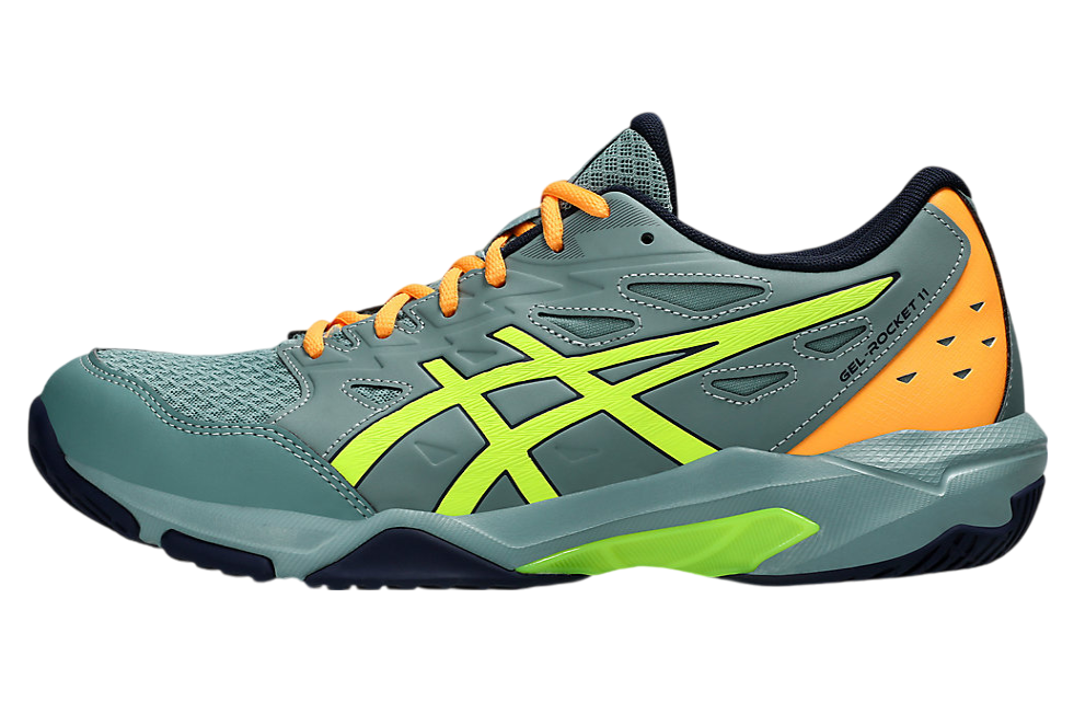 Asics Gel-Rocket 11 Celadon / Safety Yellow