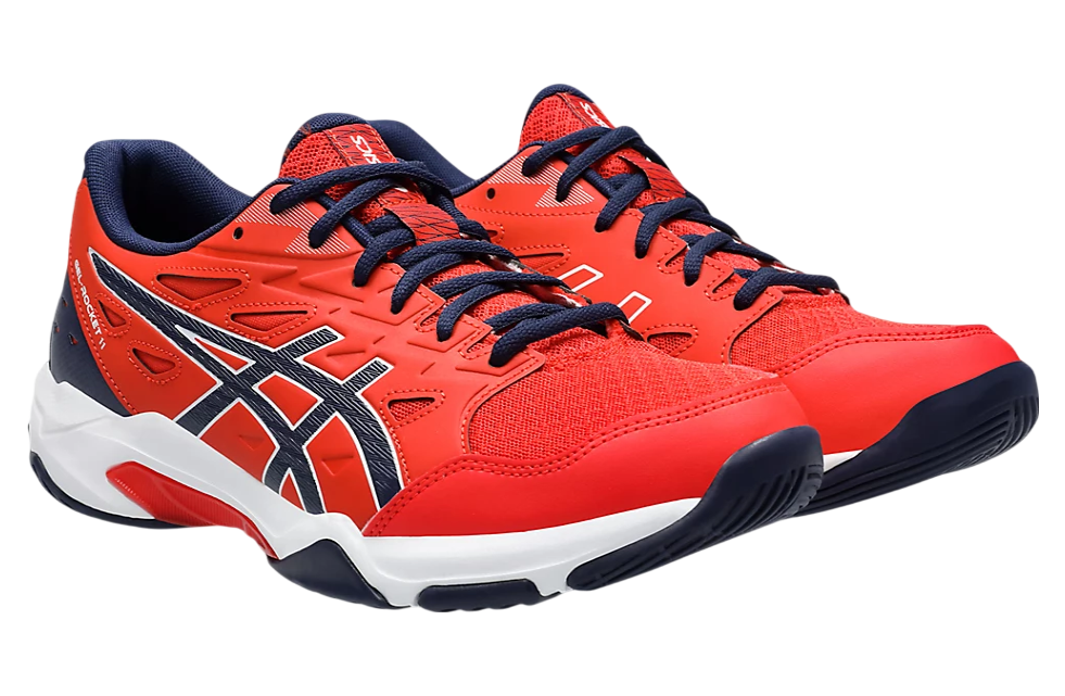 Asics Gel-Rocket 11 Fiery Red / Peacoat