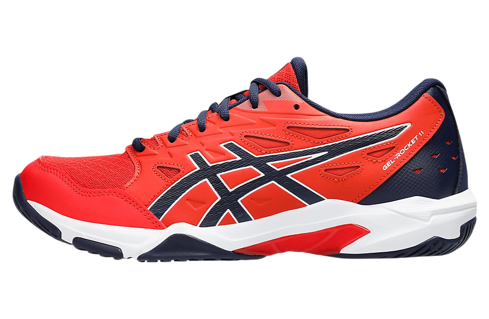 Asics Gel-Rocket 11 Fiery Red / Peacoat