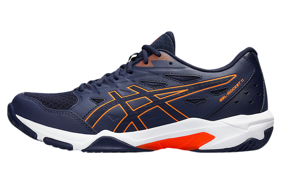 Asics Gel-Rocket 11 Peacoat / Shocking Orange