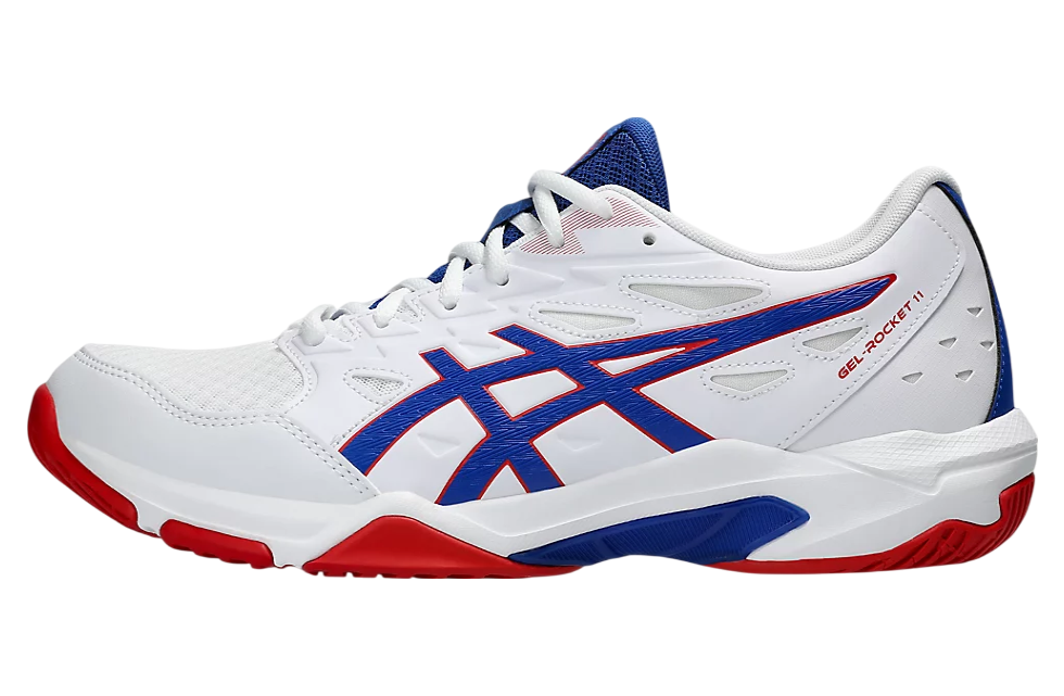 Asics Gel-Rocket 11 White / Asics Blue