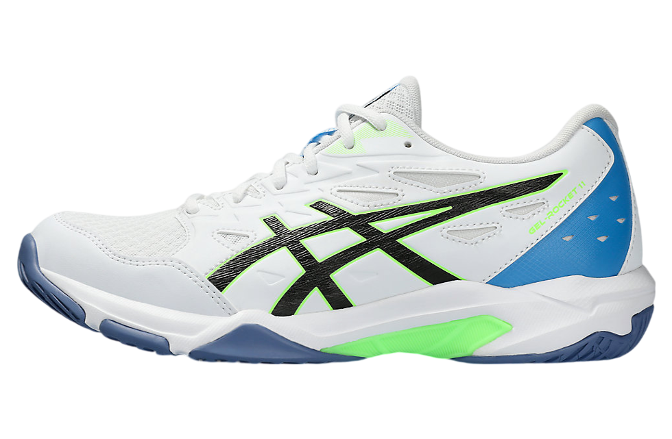 Asics Gel-Rocket 11 White / Lime Burst