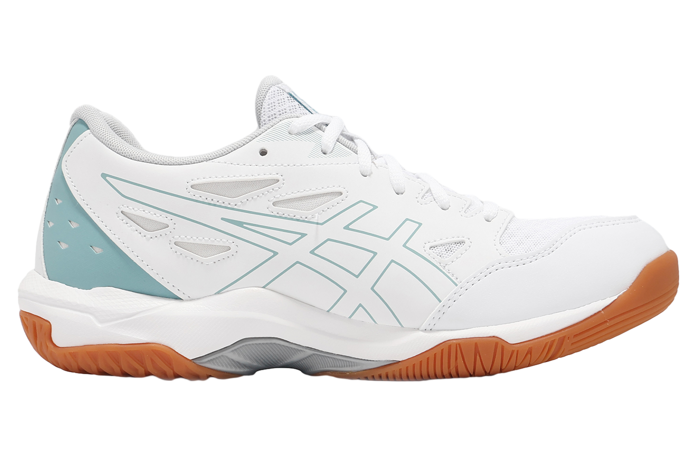 Asics GEL-Rocket 11 White / Teal Tint