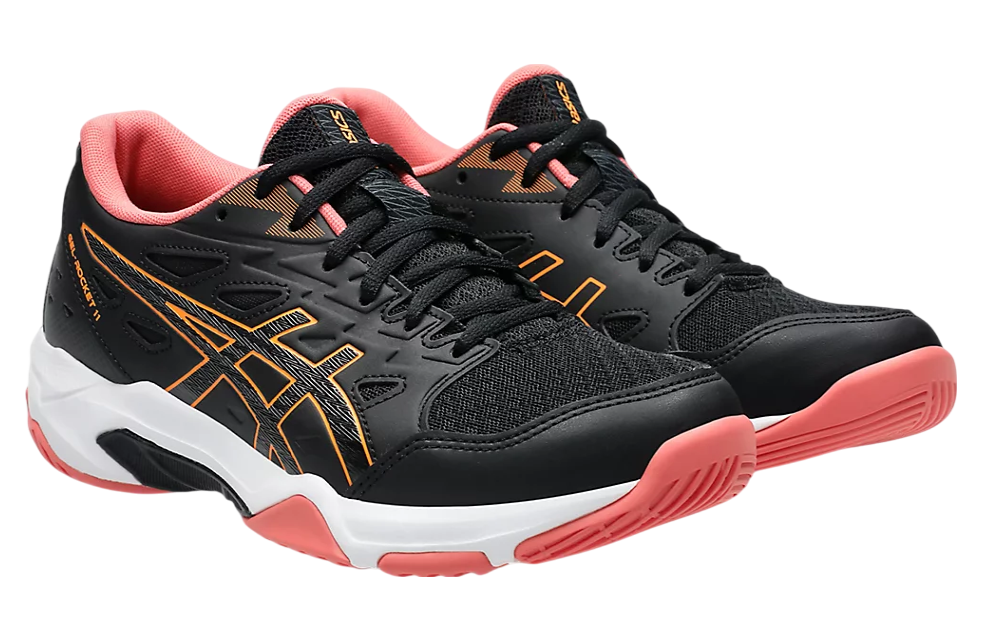 Asics Gel-Rocket 11 WMNS Black / Orange Pop