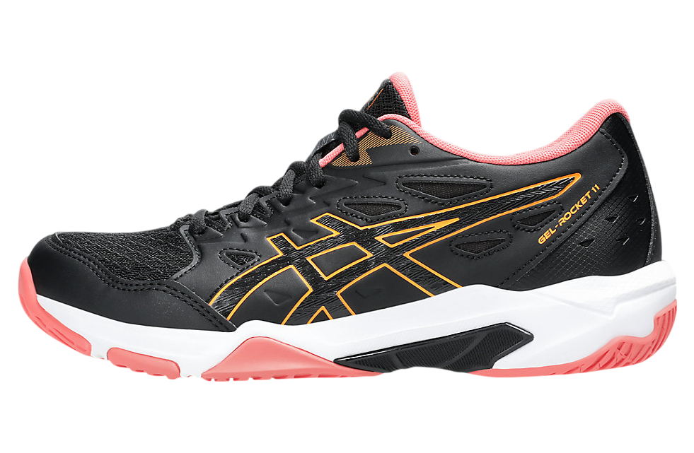 Asics Gel-Rocket 11 WMNS Black / Orange Pop