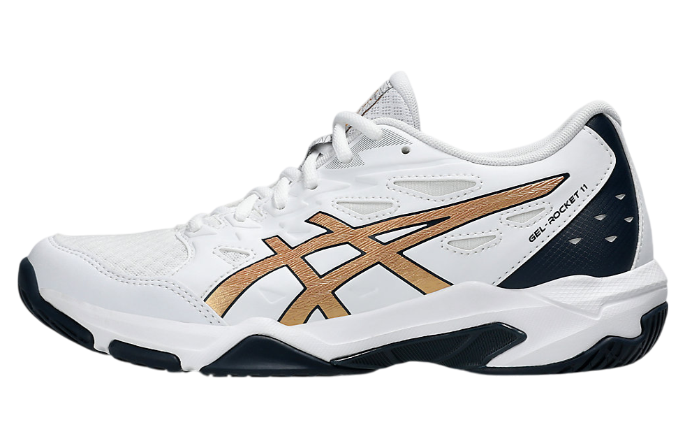 Asics Gel-Rocket 11 WMNS White / Pure Gold