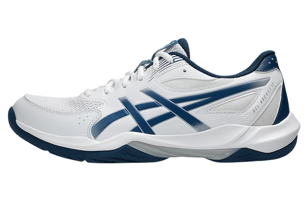 Asics Gel-Rocket 12 White / Mako Blue