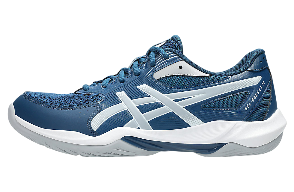 Asics Gel-Rocket 12 Wide Mako Blue / Piedmont Grey