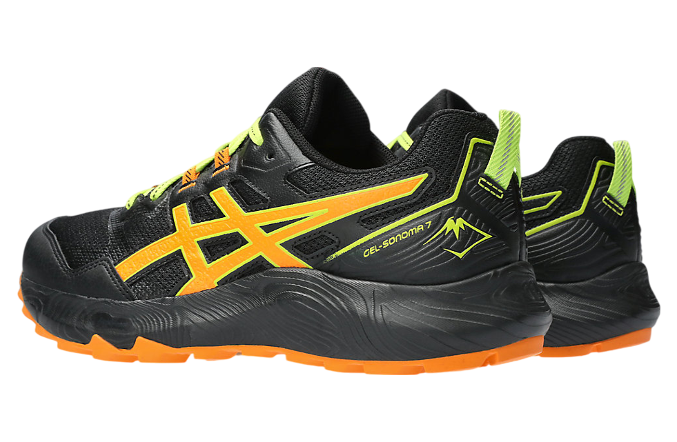 Asics Gel-Sonoma 7 Black / Bright Orange