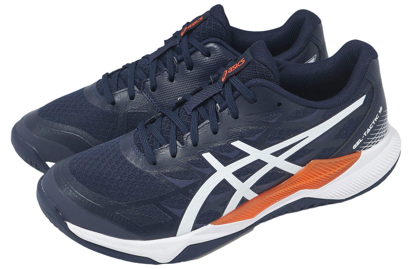 Asics GEL-Tactic 12 2E Wide Midnight / White