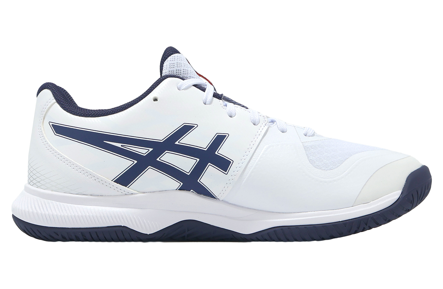 Asics GEL-Tactic 12 2E Wide White / Nova Orange