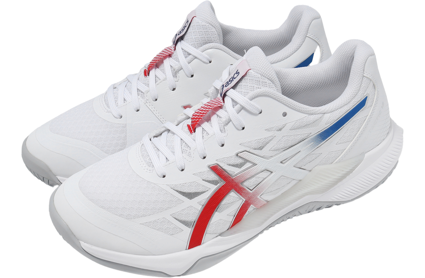 Asics GEL-Tactic 12 2E Wide White / Pure Silver