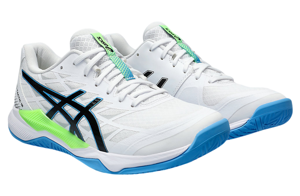 Asics Gel-Tactic 12 White / Lime Burst