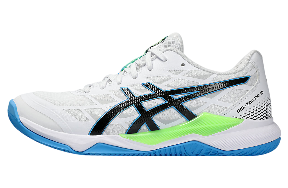 Asics Gel-Tactic 12 White / Lime Burst