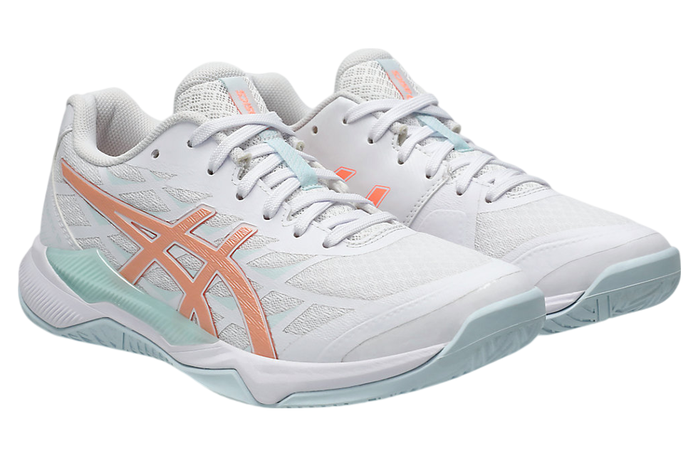 Asics Gel-Tactic 12 WMNS White / Bright Sunstone