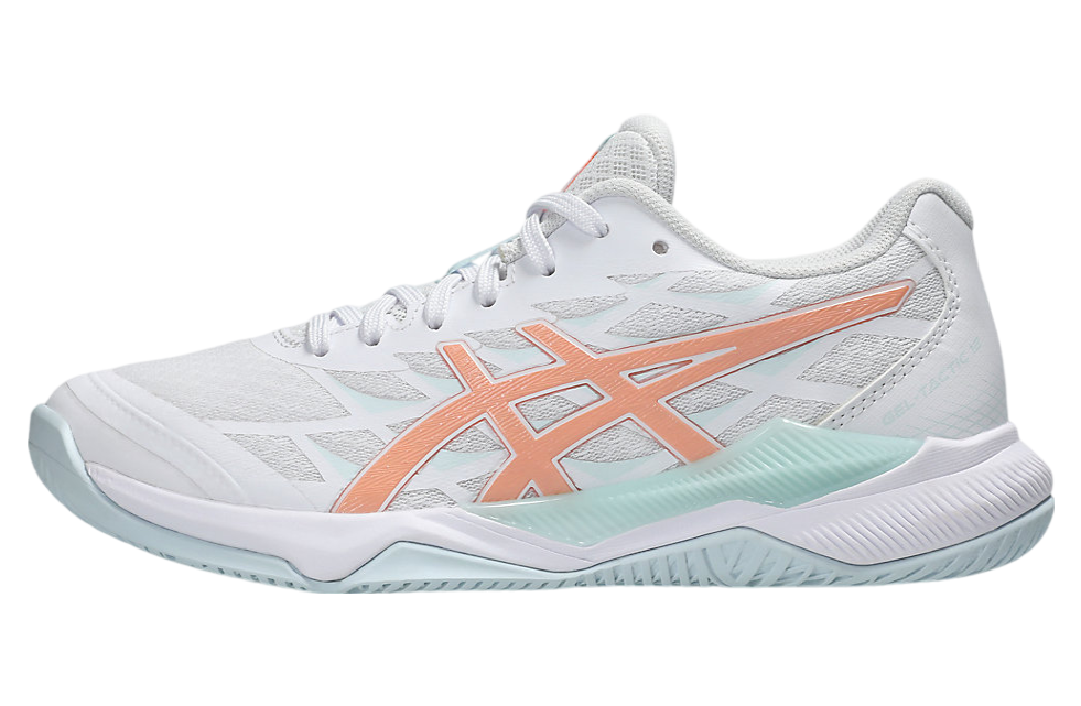 Asics Gel-Tactic 12 WMNS White / Bright Sunstone