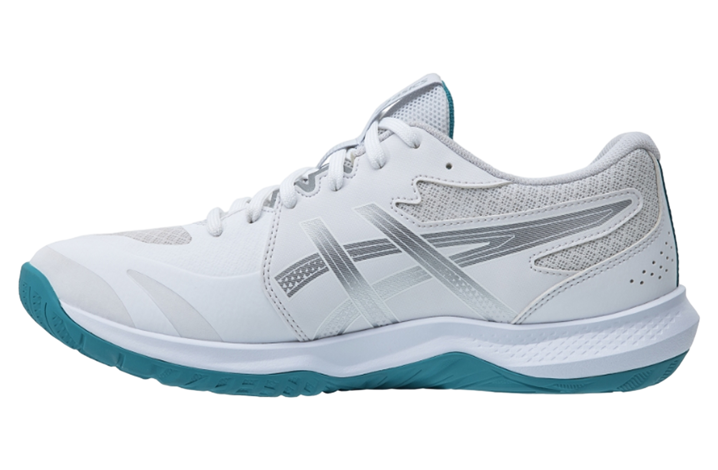 BUY Asics GEL-Tactic 13 2E Wide White / Pure Silver | Kixify