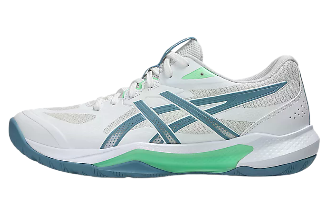 Asics Gel-Tactic 13 White / Saba Blue