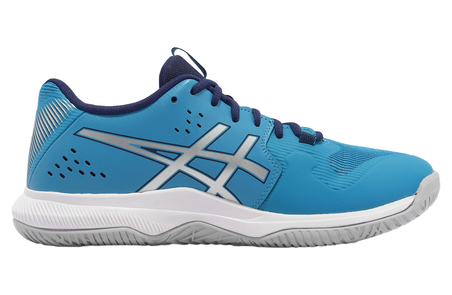 Asics GEL-Tactic Island Blue / Pure Silver